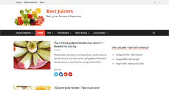 Desktop Screenshot of best-juicers.com